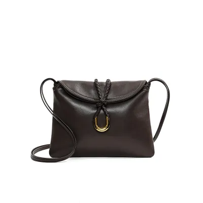 Top Sheepskin Commuter Portable Leather Shoulder Bag